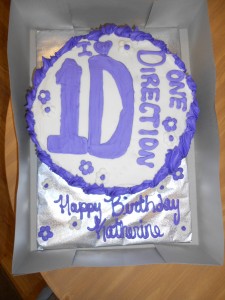One Direction Birthday Cake!