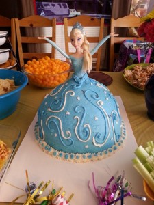 Elsa Birthday Cake!