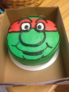 Ninja Turtle Cake!