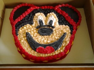 Mickey Mouse Birthday Cake!