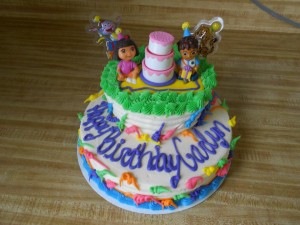 Dora Birthday Cake!