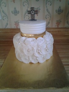 Golden Anniversary Cake!